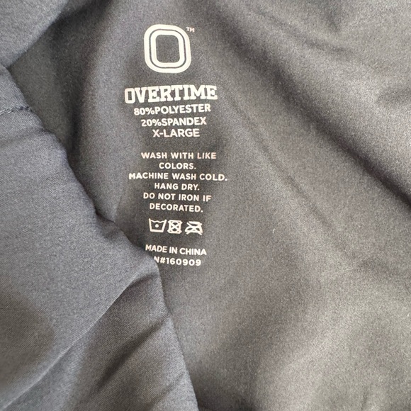 Overtime Black Athletic Shorts, NWOT, Size XL - Picture 6 of 13